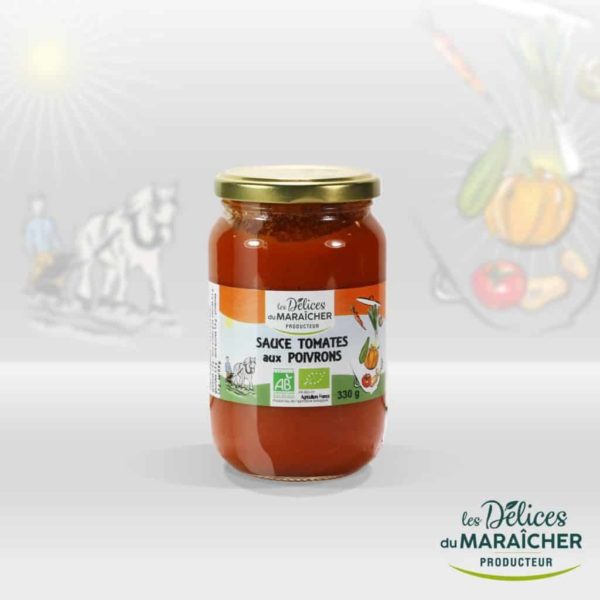 Sauce tomate aux poivrons