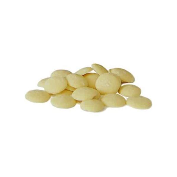 Palets de chocolat blanc