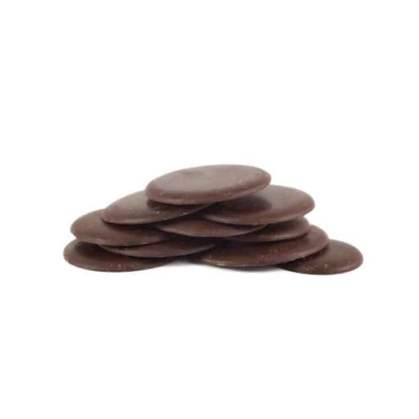 Palets de chocolat noir