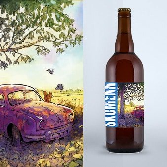 Bière skumenn hoppy wheat - 75CL