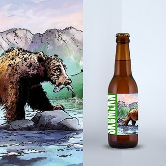 Bière skumenn rye ipa - 75CL