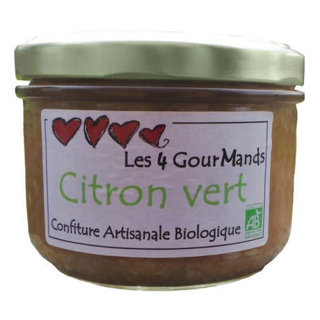 Confiture de citron vert