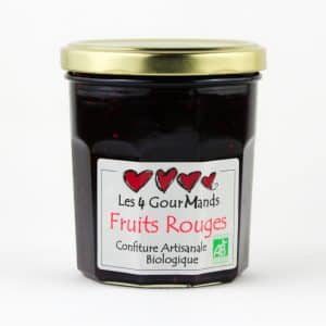 Confiture de fruits rouges