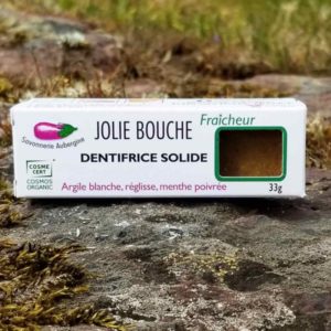 SAVONNERIE AUBERGINE - DENTIFRICE SOLIDE FRAICHEUR MENTHE